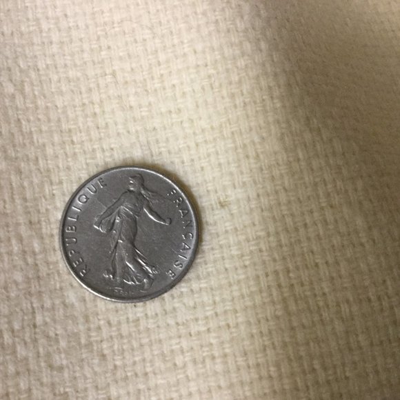 J.P. Allen Vintage 100% Wool Tweed Mid length Coat Beige Sz XL - Picture 7 of 8